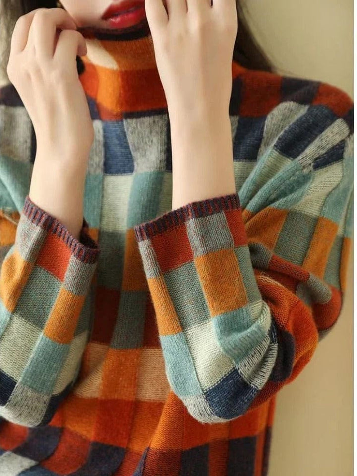 Stilla | Rullekravepullover Elegant Moderne Stil Ideel til efteråret