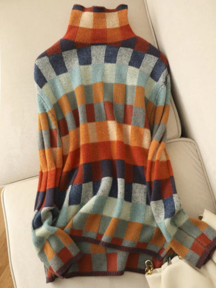 Stilla | Rullekravepullover Elegant Moderne Stil Ideel til efteråret