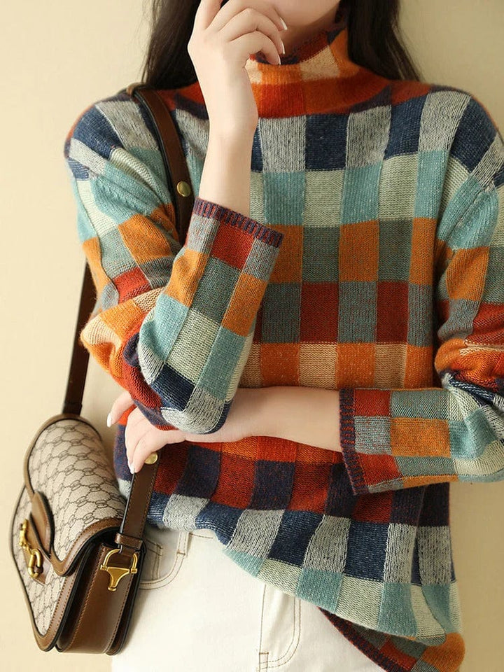 Stilla | Rullekravepullover Elegant Moderne Stil Ideel til efteråret