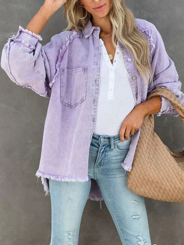 Stilla | Let Jeansjakke I Used Look
