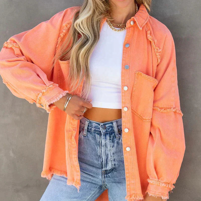 Stilla | Let Jeansjakke I Used Look