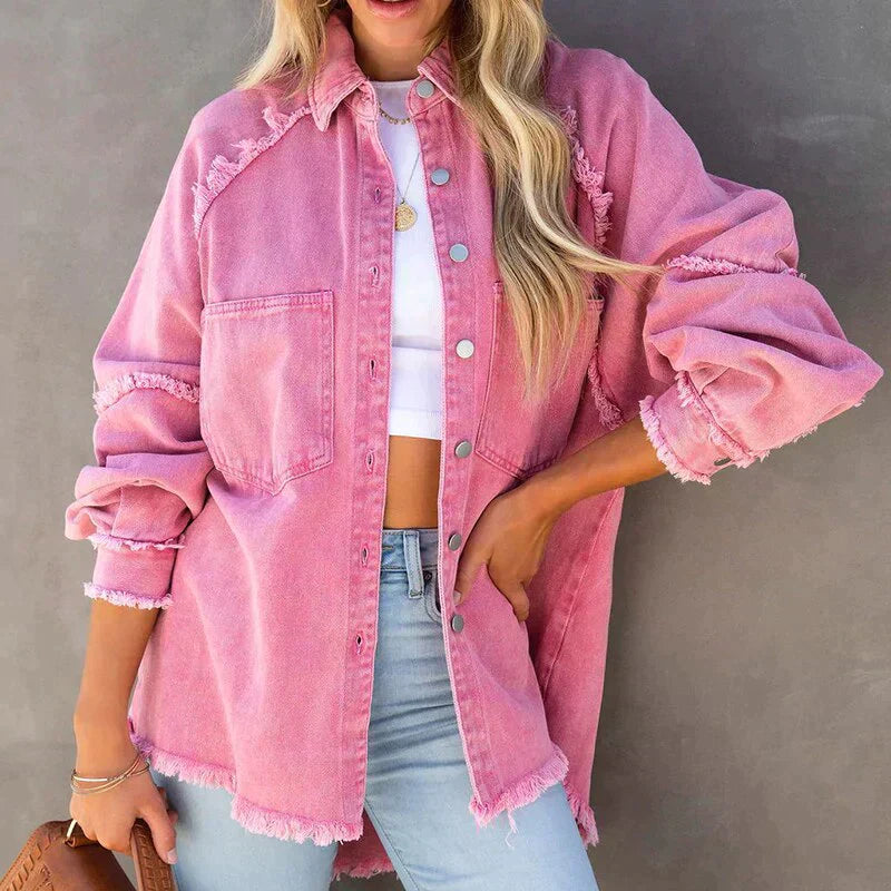 Stilla | Let Jeansjakke I Used Look