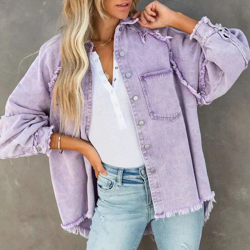 Stilla | Let Jeansjakke I Used Look