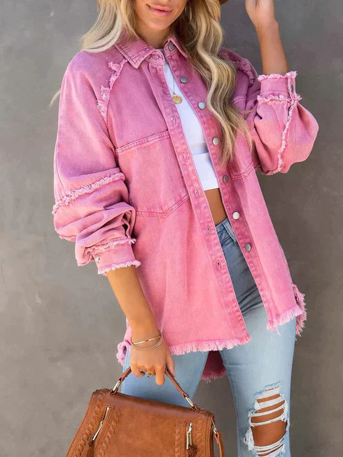 Stilla | Let Jeansjakke I Used Look