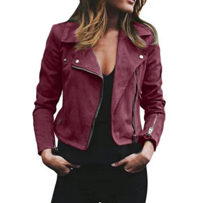 Stilla | Slimfit Pu Dame Jakke