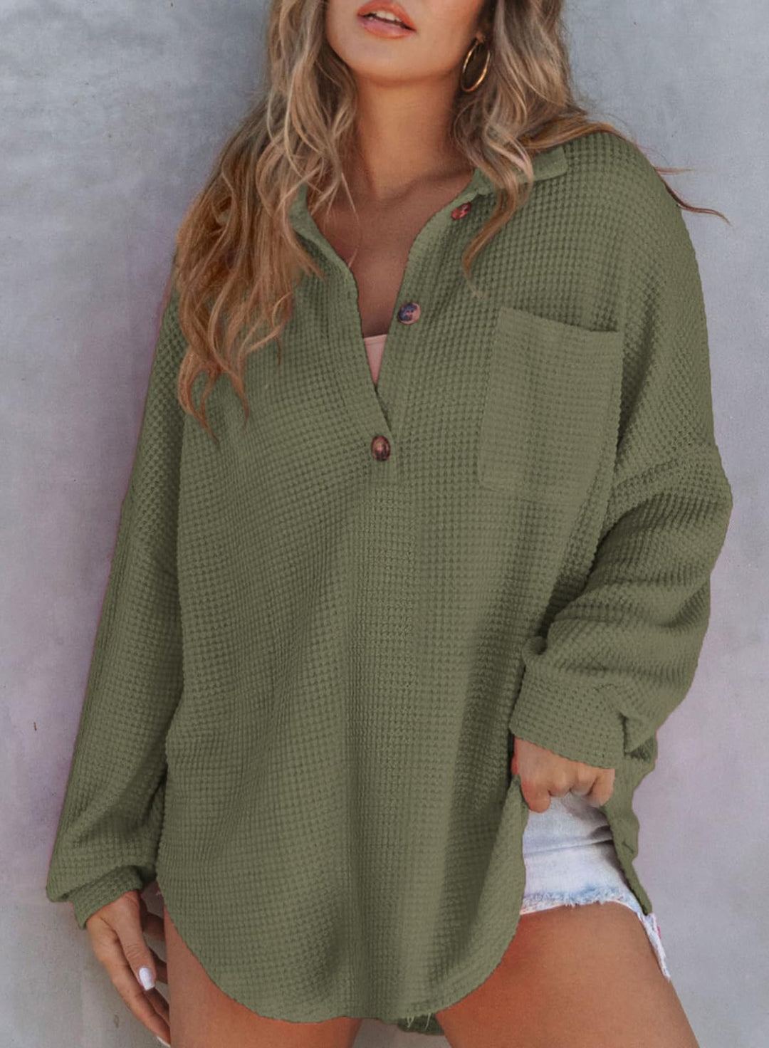 Stilla | Struktureret strikpullover