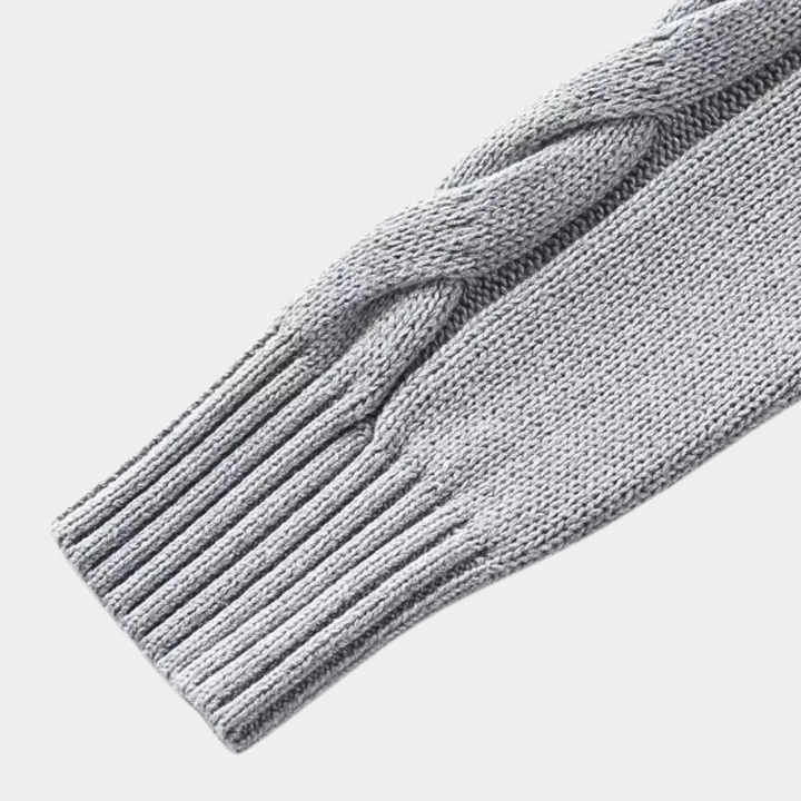 Stilla | Afgrøde Rullekrave-Sweater til Damer