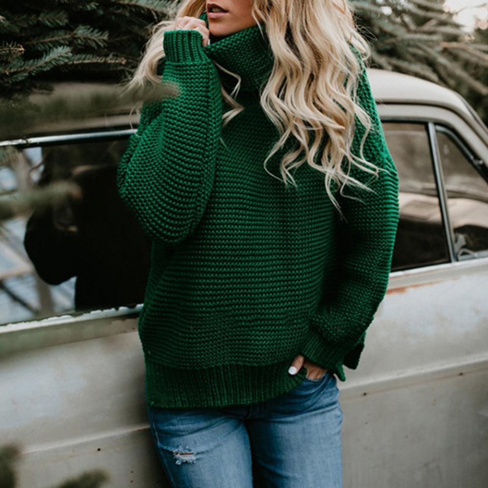 Stilla | Løs Rulle- Hals Sweater