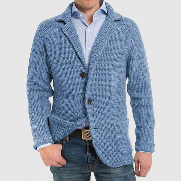 Stilla | Herr Strikblazer med To Knapper