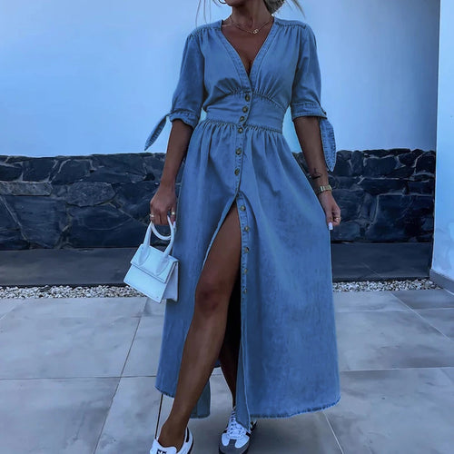Stilla | Moderne Denim Kjole