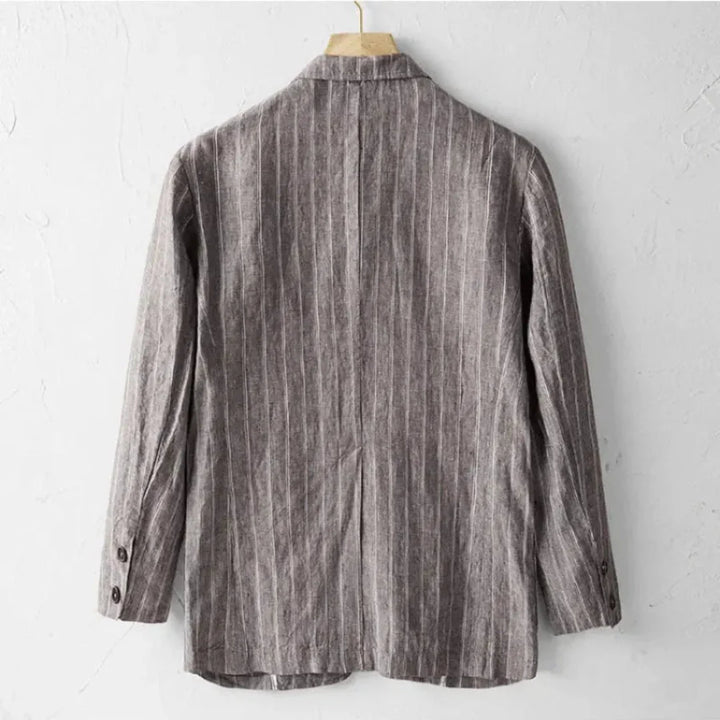Stilla | Stribet Linned Blazer