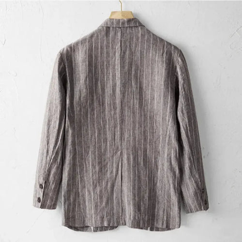 Stilla | Stribet Linned Blazer