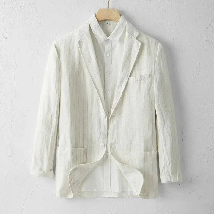 Stilla | Stribet Linned Blazer
