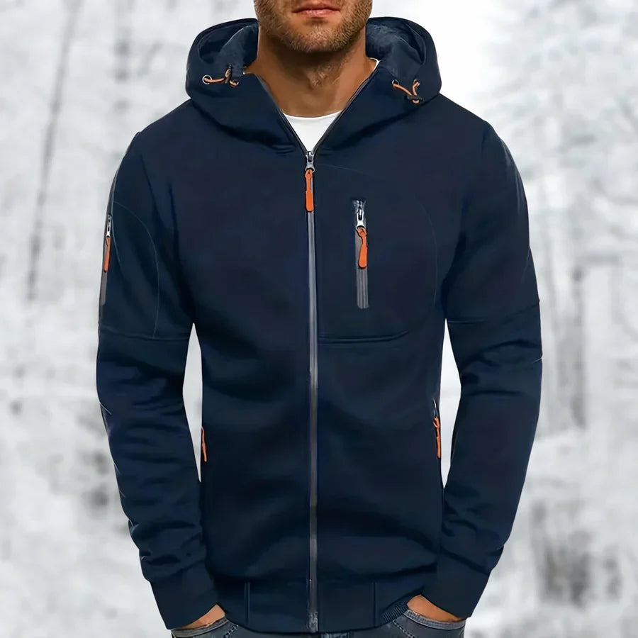 Stilla | Komfortabel Hoodie-jakke med et elegant bylook