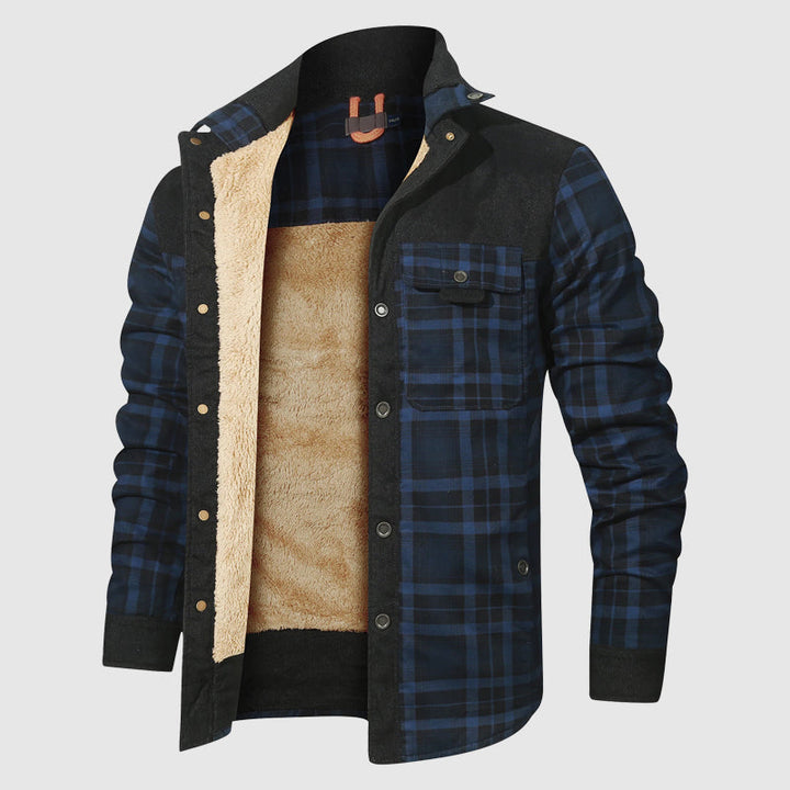 Stilla | Checkered Sherpa Outdoor Jakke