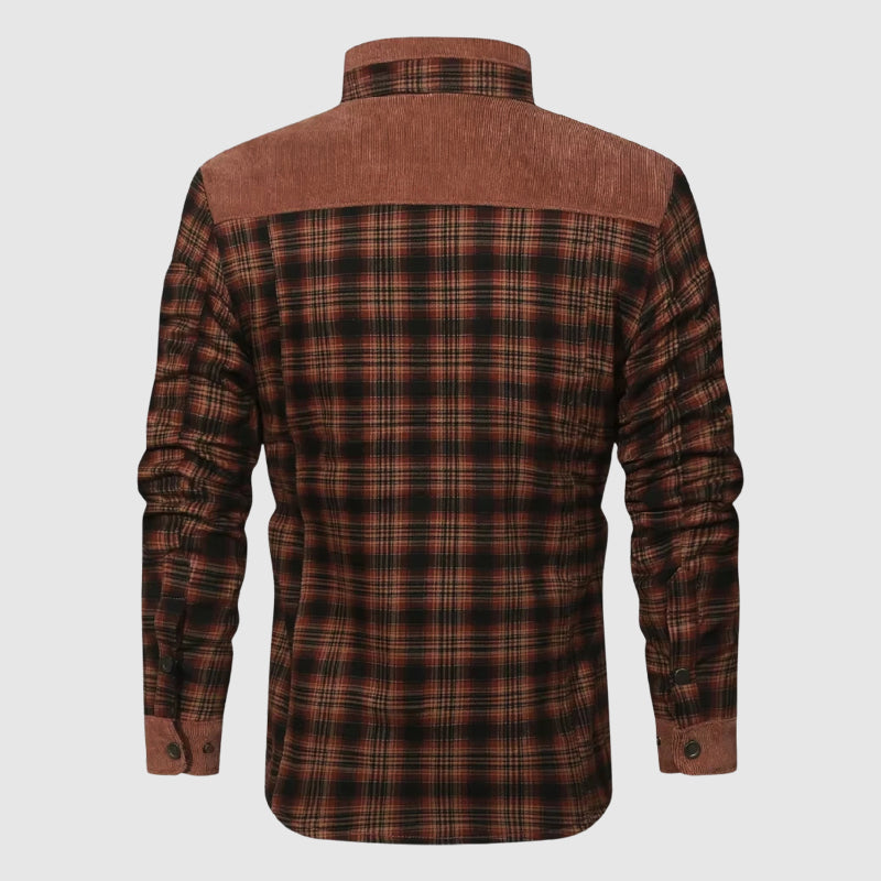 Stilla | Checkered Sherpa Outdoor Jakke