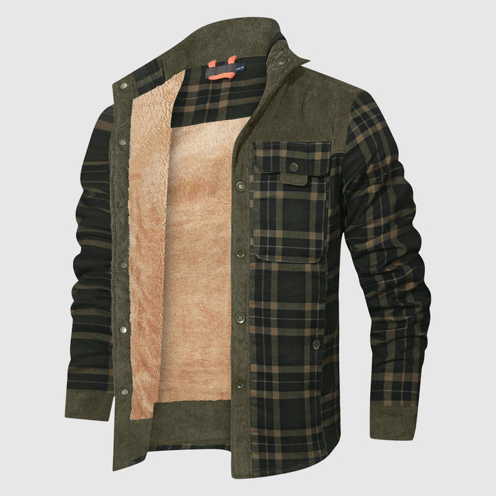 Stilla | Checkered Sherpa Outdoor Jakke