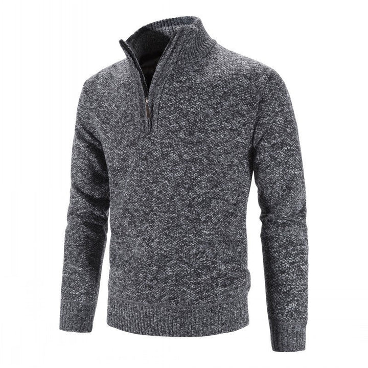 Stilla | Klassisk Lynlås Sweater til Mænd
