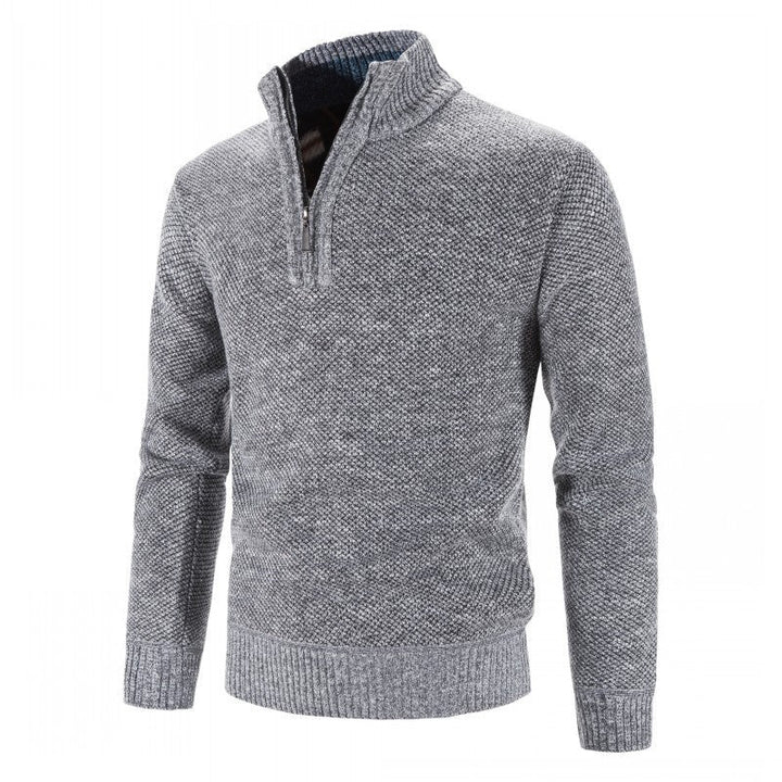 Stilla | Klassisk Lynlås Sweater til Mænd