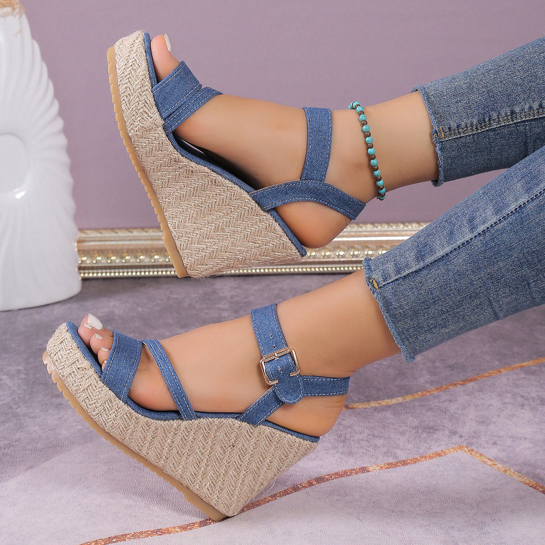 Dame kile-sandaler med elegante remme Stilla