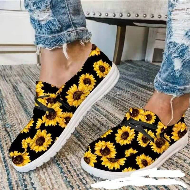 Damer behagelige Slip-On Sneakers med åndbart overmateriale og fleksibel sål Stilla
