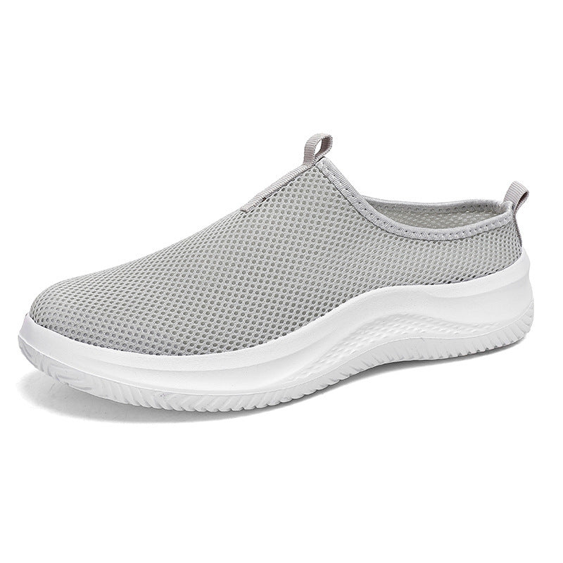 Unisex nan lette netstof slip-on sneakers med åndbart overmateriale, dempende EVA-mellemsål og skridsikre profil såler Skovae