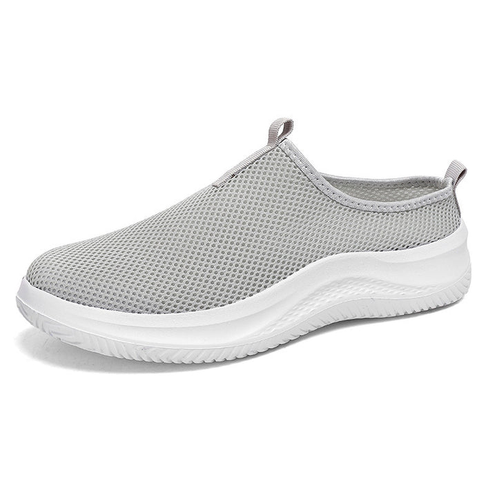 Unisex nan lette netstof slip-on sneakers med åndbart overmateriale, dempende EVA-mellemsål og skridsikre profil såler Skovae