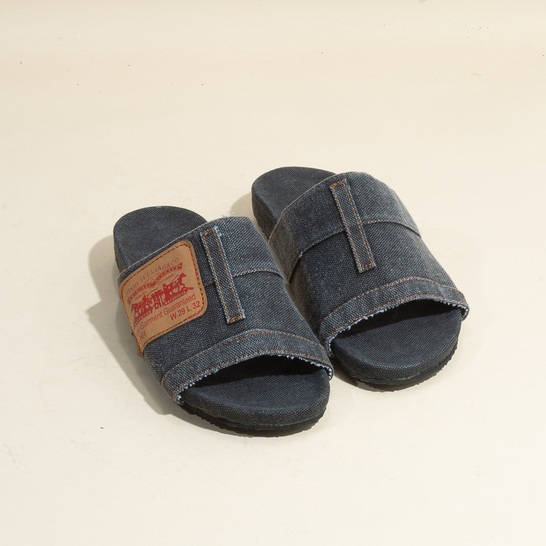Dame Slipper med afslappet Denim-design og skridsikker sål Stilla