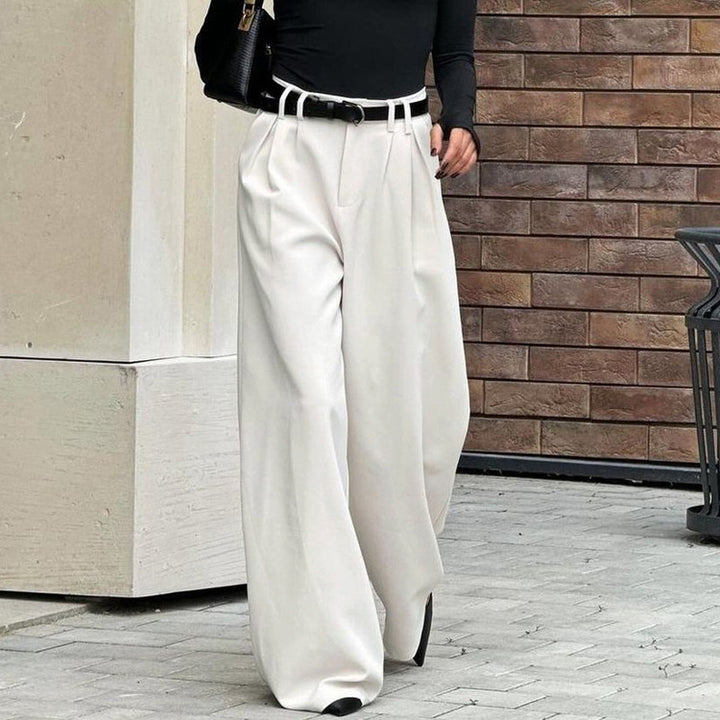 Dame Elegant og flydende stofbukser Stilla