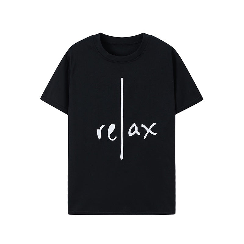 Damer Grafik Afslapnings-T-Shirt Stilla