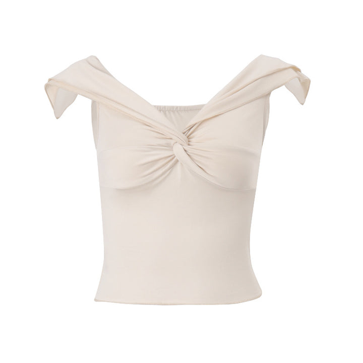 Dame Maxikjole med raffineret ruffle-design og elastisk talje Stilla