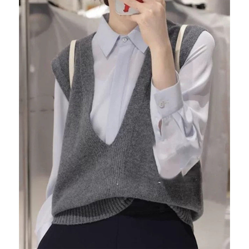 Dame elegant skjorte bluse lavet af let, åndbart materiale Stilla