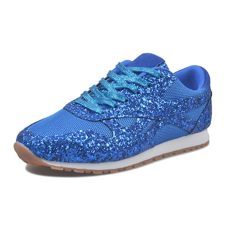 Dame Sneakers med glitrende strassdesign og åndbar overmaterialestruktur Stilla
