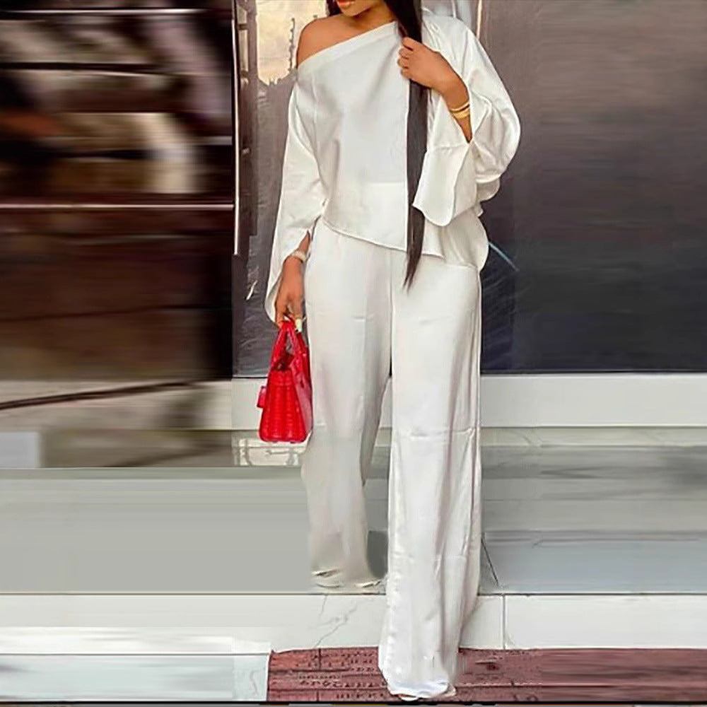 Dame Elegante og afslappede overalls med asymmetrisk design Stilla