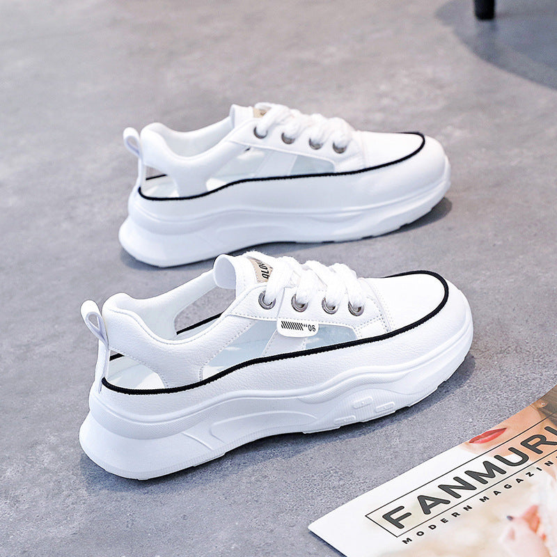 Dame Mode Sneakers med sporty design og dämpende sål Stilla