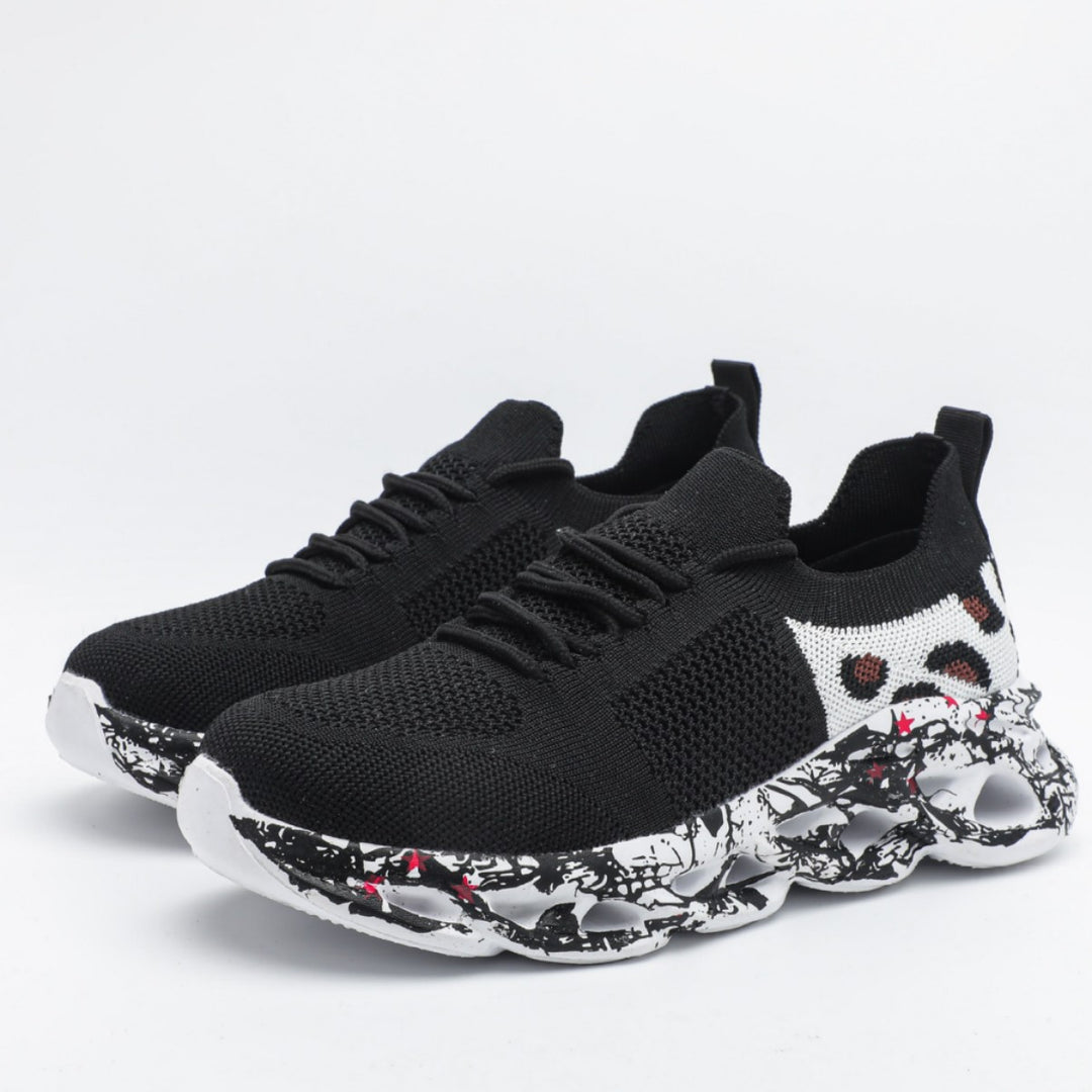 Dame Åndbare Multi-Sport Sneakers med fleksibel Dæmpningsteknologi Stilla