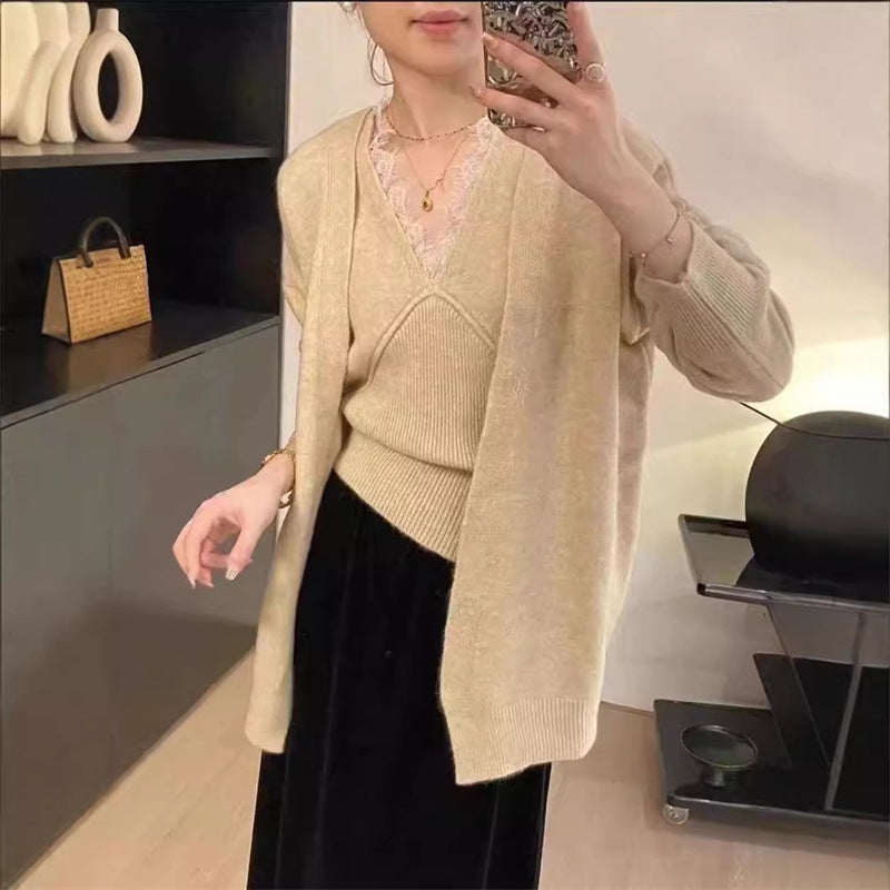 Kvinders afslappede cardigan med en løs pasform og behageligt materiale Stilla