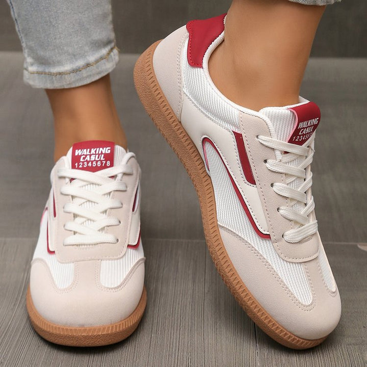 Dame Sporty Sneakers med åndbart mesh-overflade og skridsikker sål Stilla