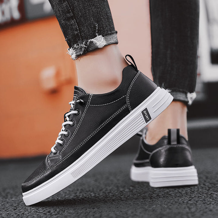 Femme Premium Læder Fritids Sneakers Stilla