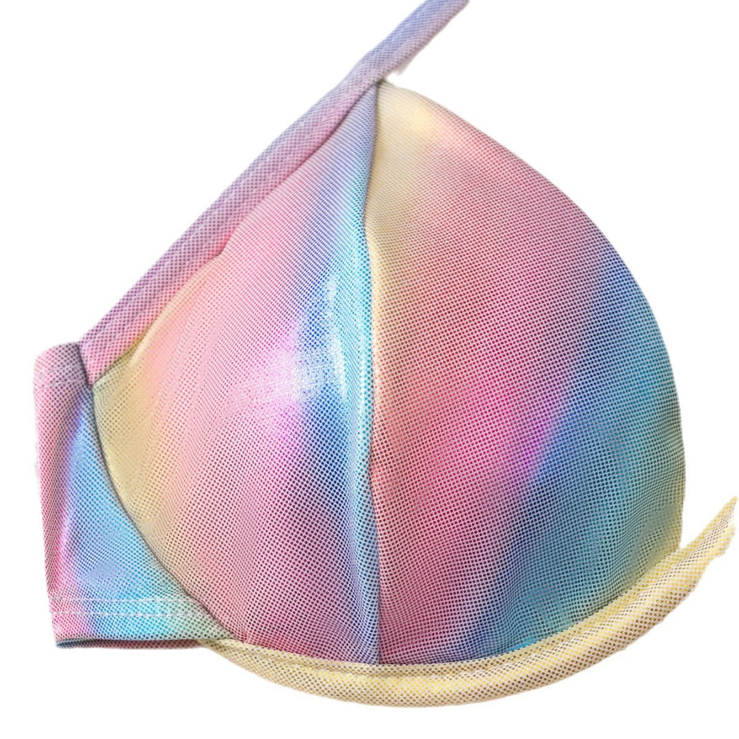 Dame Holografisk Triangel-Bikini Skovae