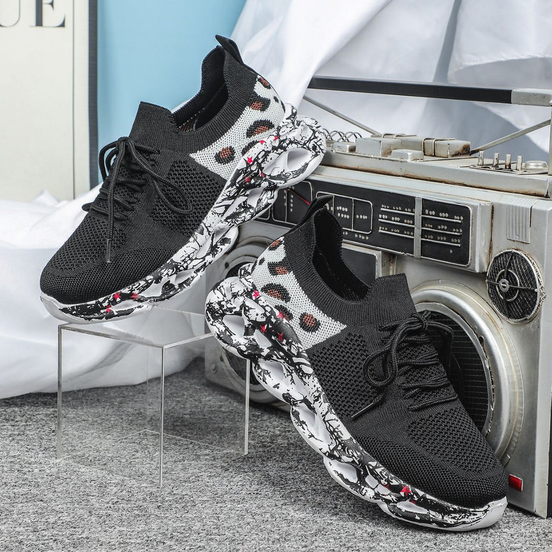 Dame Åndbare Multi-Sport Sneakers med fleksibel Dæmpningsteknologi Stilla