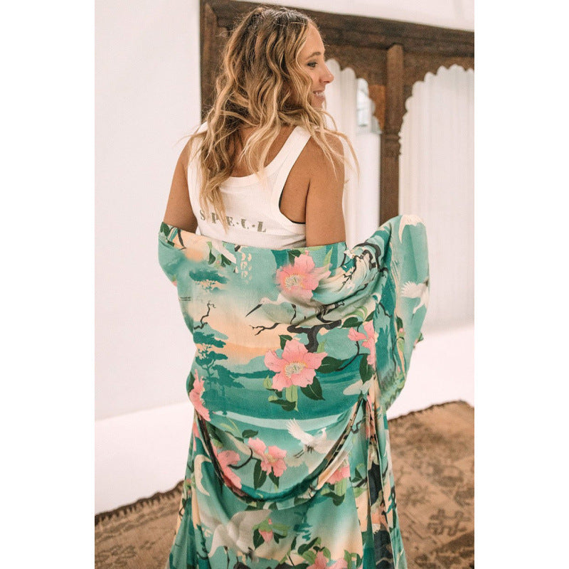 Dame Maxi-Kjole i Boho-stil Skovae