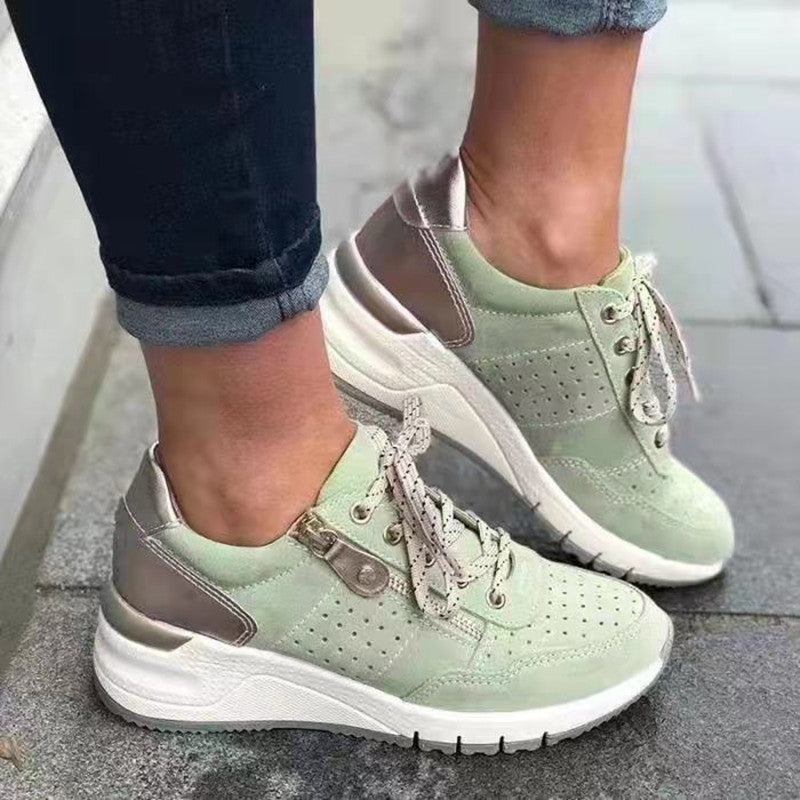 Dame Sportslige Komfort Sneakers med åndbar overflade Stilla