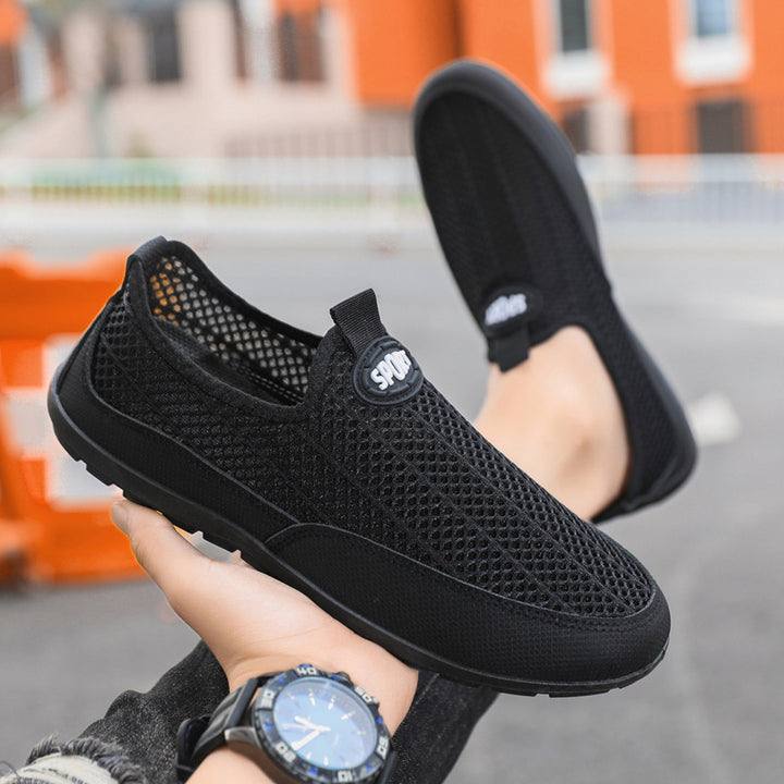 Dame Åndbare Fritids-Sneakers med innovativt Nettedesign Stilla