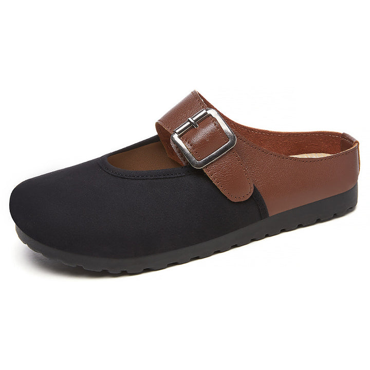 Dame Elegante Clogs med justerbar rem og komfortabel indersål Stilla