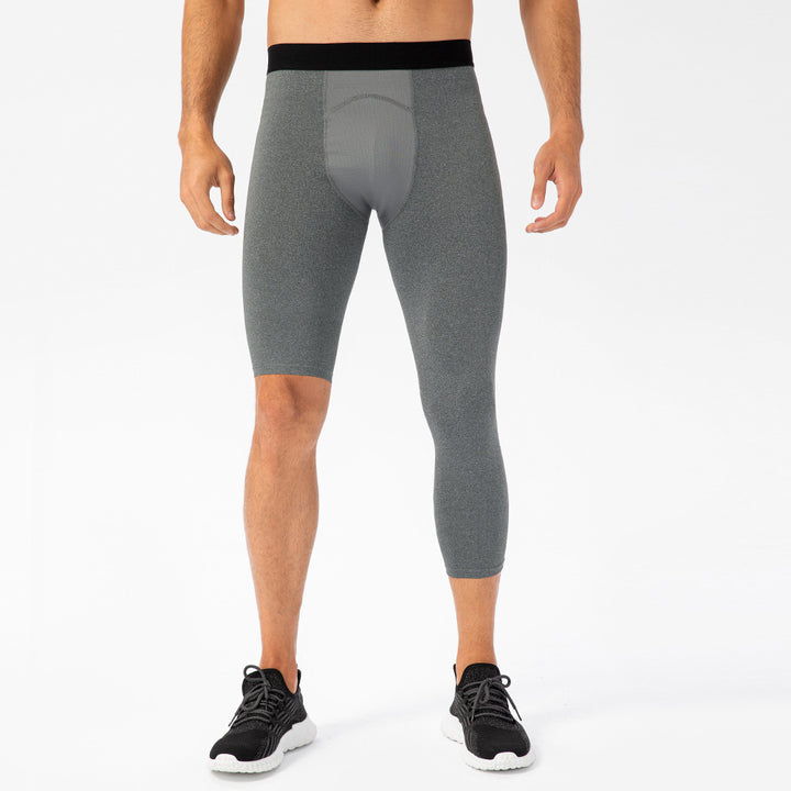 Herrer kompressionsleggings med ergonomisk snit og strategiske ventilationszoner Stilla