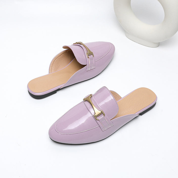 Dame loafers med moderne spænde lukning Stilla