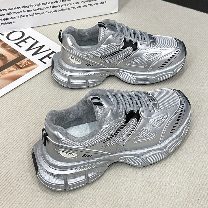 Dame Sporty Sneakers med Komfort-Skumsål Stilla