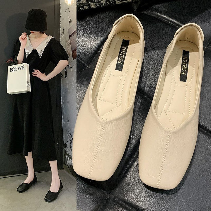 Dame Ballerinas med elegant snit og komfortabel polstring Stilla