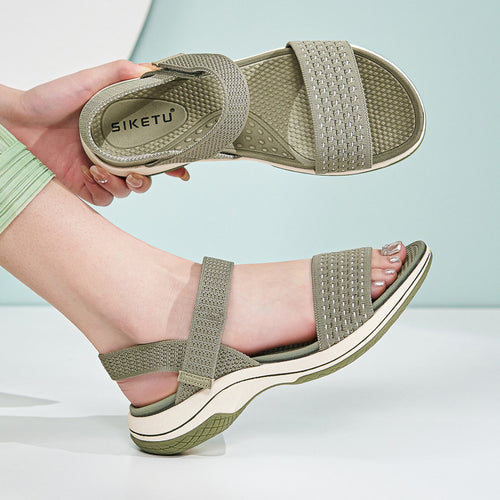 Dame Komfortable Sommer Sandaler med justerbare remme Stilla
